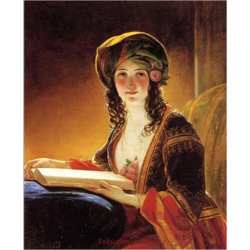 Needlework for embroidery DIY French DMC High Quality - Counted Cross Stitch Kits 14 ct Oil painting - Oriental Woman