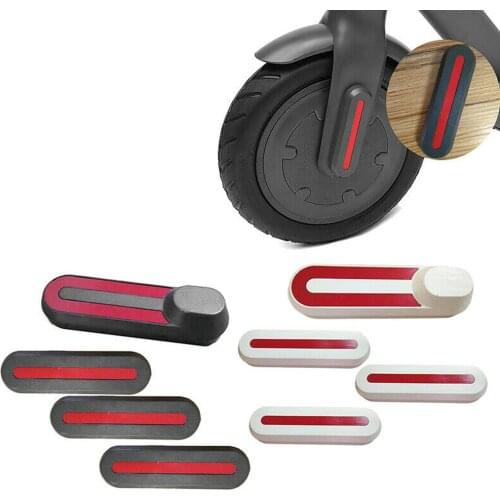 Replace For Xiaomi Mi M365/Pro Electric Scooter Custom Parts Front And Rear Wheel Frame Protection Cover Reflective Sticker