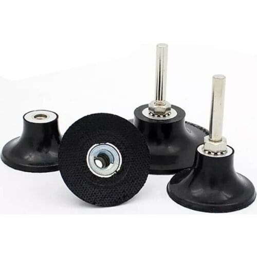 1" 2" 3" Inch Roloc Disc Pad Holder Back-up Pad W/ 1/4" Shank 6mm Thread Bolt Surface Conditioning Discs for Air Die Grinder