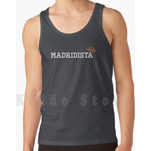 1a ) Tank Tops Vest Sleeveless Crown Spain Football Soccer Bacelona Mandala Batik Exclusive Fashion Boutique