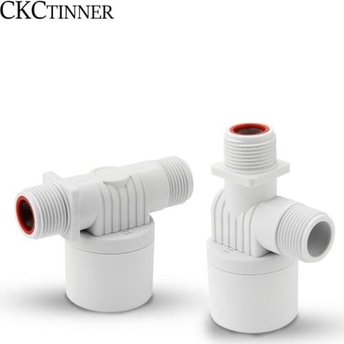 Automatic Water Level Control HTFQF1/2" 3/4" 1" Float Valve Control Valve F/ Water Tank Water Tower Nylon Ball Valve