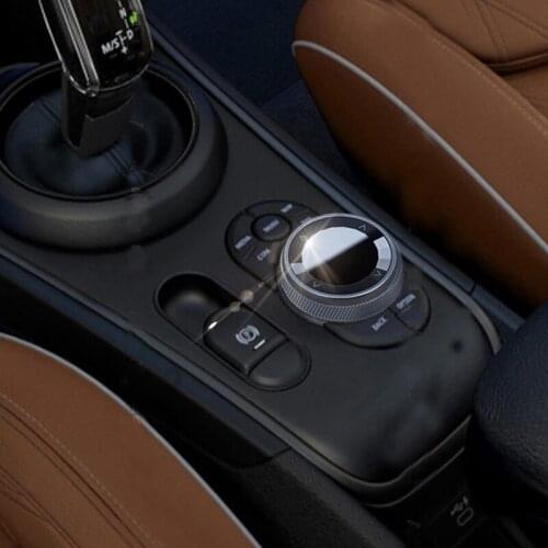 Car Multimedia Knob Cover Control Knob Decoration Sticker for BMW MINI Cooper F54 F55 F56 F57 F60 Clubman Auto Accessories