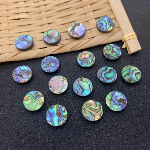 5 Pieces/pack of Natural Abalone Shell Loose Beads 8-20 Mm Size Charm Jewelry Making Beads Bracelets Necklaces Accessories DIY