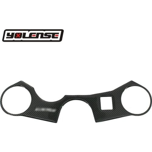 For Suzuki GSXR600 GSXR750 2006-2010 Motorcycle Sticker Pad Triple Top Three Tree Upper Clamp Front Yoke Protector