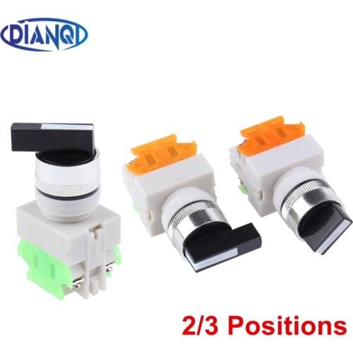 Lay37 11xb3 lay7-11xb/3 LAY37-11XB3 LAY37-11xb/3 1NO1NC Latching self-locking 3 position rotary Push Button Switch Long handle