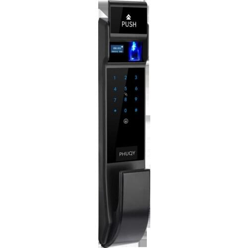 Fuqi anti-theft door intelligent lock household anti-theft door fingerprint lock anti-theft door password lock magnetic card loc