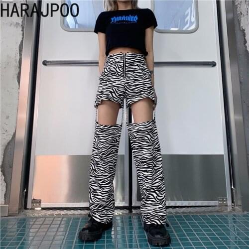 Harajpoo Women's Straight Trousers