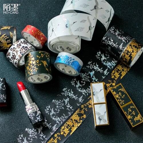 Colorful Imperial Palace Gilding Washi Tape DIY Scrapbooking Sticker Label Masking Tape School Office Supply