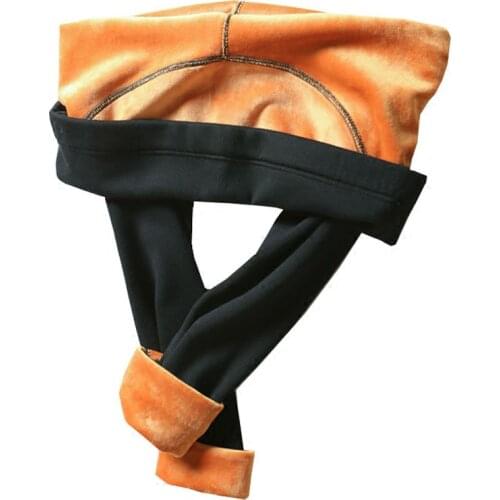 High Waist Maternity Leggings For Pregnant Women Trousers Winter Velvet Pants Maternity Clothes Pregnancy Leggings