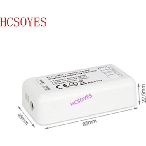 MIBOXER FUT023 RF 2.4GHz 4-Zone Color Temperature Brightness Adjusting LED Dimmer LED Panel Controller