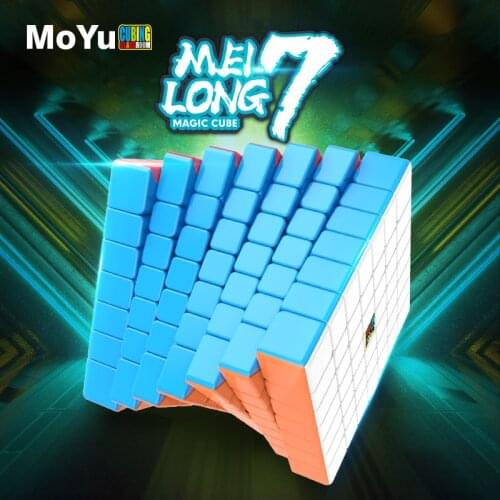 Moyu Meilong 7x7x7 Magic Cube 7x7 Speed Maze Puzzle Magico cubo Educational Toys for Children
