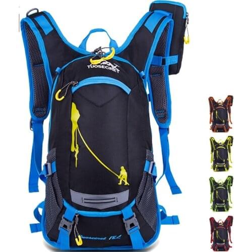 Men Bicycle Cycling Backpack Rainproof Running Bag Folding Ultralight Rucksack Outdoor Mountain Bicycle Accessories