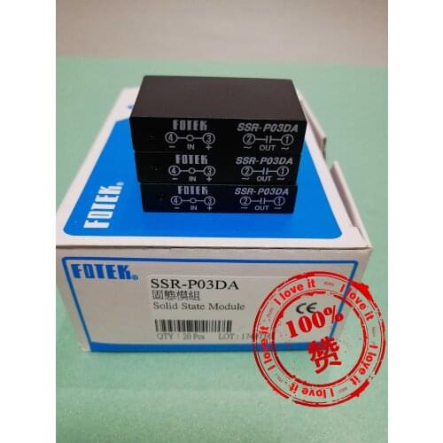 New Original Substrates Solid-State Relay SSR-P03DA False One Penalty Ten