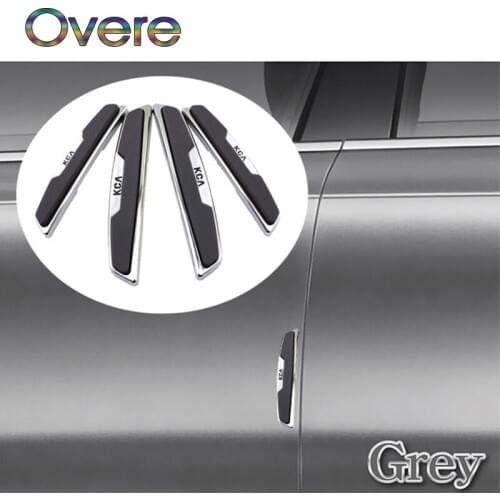 Overe 4Pcs Auto Car Door Protector Anti-bump stickers Styling For BMW E60 E36 E46 E90 E39 E30 F30 F10 F20 X5 E53 E70 E87 E34