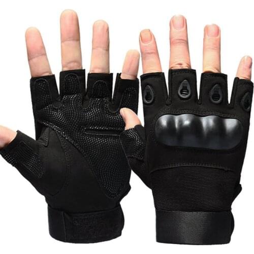Outdoor Tactical Gloves Airsoft Sport Gloves Half Finger Type Military Men SWAT Soldier Army Combat Gloves Shooting Hunting