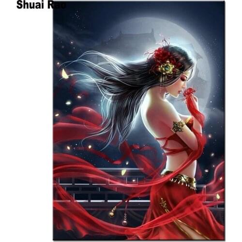 Gifts for the new year 2020 diamond crystal embroidery cartoon diamond painting full square/round drill,girl puzzles wall sticke