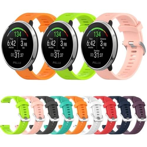 Silicone Wrist Band for POLAR IGNITE Garmin Venu GarminMove Watch Strap for Garmin Vivoactive3 Forerunner 245/645 watchband 20mm