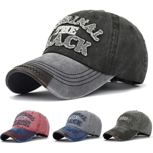 Retro Letter Patchwork Men Flow Personality Hat Tennis Hat Baseball Cap Cap Sun Hat Retro Pattern Men Cowboy Hat