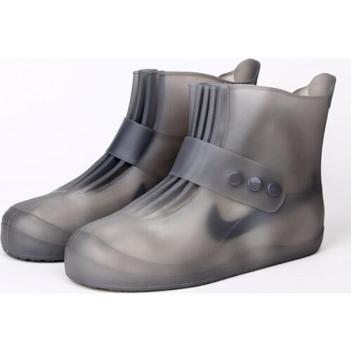 Waterproof Shoe Covers Men Thicken Shoe Protector Overshoes Water Proof Shoe Covers Galoshes Women Reusable Rain Shoe Covers