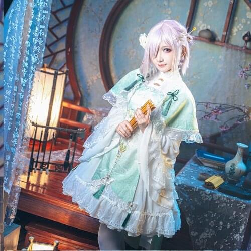 Anime Fate Grand Order Matthew Costume Cosplay For Women Dress Outfit For Girl Halloween Party Matthew shoes wigs Headwear dress