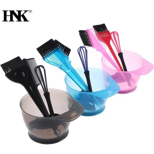 1/5pcs Hair Dye Color Brush Bowl Set With Ear Caps Dye Mixer Hair Tint Dying Coloring Applicator Hairdressing Styling Accessorie
