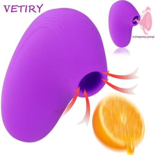 10 Speed Clit Sucker Vibrator Tongue Vibrating Nipple Sucking Blowjob Clitoris Stimulator Etotic Sex Toys for Women Masturbator