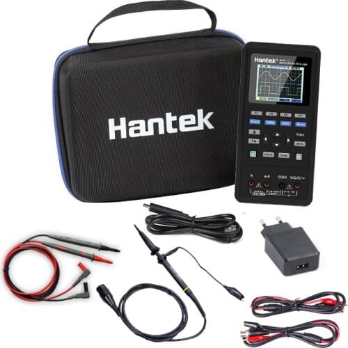 2D72 3 in 1 Digital Oscilloscope+Waveform Generator+Multimeter Dual-channel 2 Channel USB Scopemeter Portable Scope Meter 70mhz