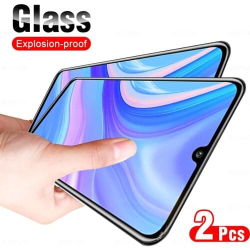 2Pcs Tempered Protector Glass For Huawei Y9A Y9S Y8p Y 8S Y7A Y7P Y6P Y6S Y5P y 9 8 7 6 5 p s a HD Protective Screen Cover Film