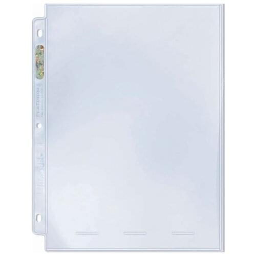 25PCS/LOT Ultra Pro Cards Pages Cards Album Pages Cards Collection Pictures For Photos Album Pages Board Trading Cards Game