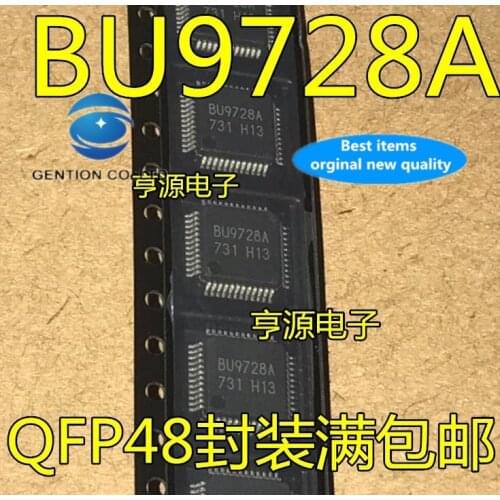 5PCS BU9728A BU9728AKV-E2 QFP48 in stock 100% new and original