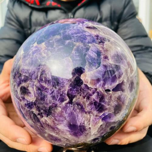 Natural dream violet crystal quartz crystal ball healing