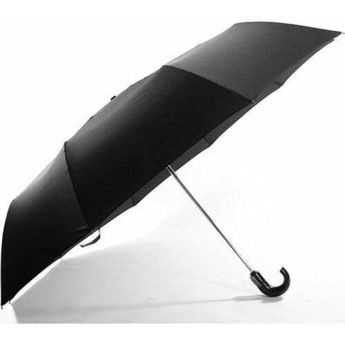 Classic English style Umbrella Men Automatic 10Ribs Strong WindResistant 3 Folding Umbrella Rain Business Male Quality Parasol