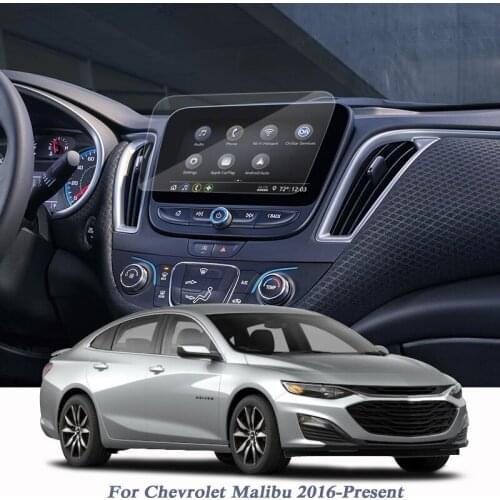 For Chevrolet Malibu 2016-Present Car Styling GPS Navigation Screen Film Glass Dashboard Display Film PET Car Accessories