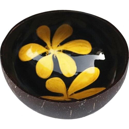 Coconut Shell Storage Bowl Candy Container Nuts Holder Household Sald Container Decorative Bowls