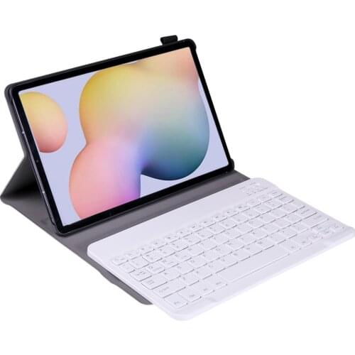 For Samsung Galaxy Tab S6 10.5 SM-T860 SM-T865 Wireless Bluetooth Keyboard Case with Pen Holder Leather Protective Tablet Cover