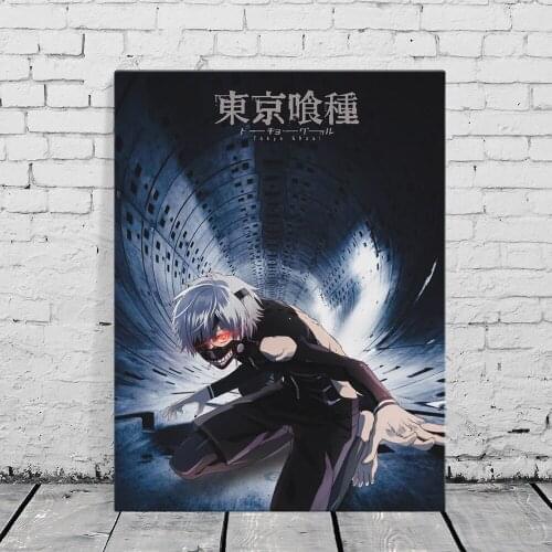 Ken Kaneki Tokyo Ghoul Anime Home Decor Canvas Posters Prints Decoration Art Wall Pictures Living Room Painting