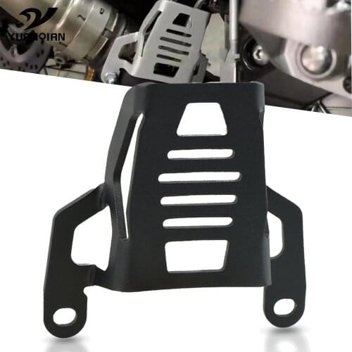 Motorcycle Aluminum Exhaust Flap Guard Cover Protector For SUZUKI DL 1000 DL1000 V-Strom 1000 2015-2019 2018 2017 16 Accessories