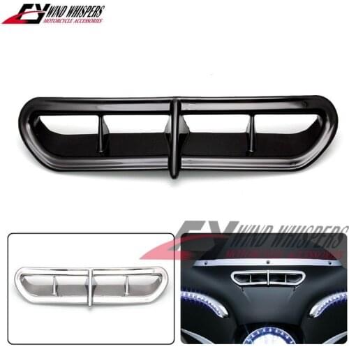 Motorcycle ABS Fairing Intake Vent Bezel Accent Fits For Harley Touring Electra Street Glide Trike 2014-2016 14 15 16