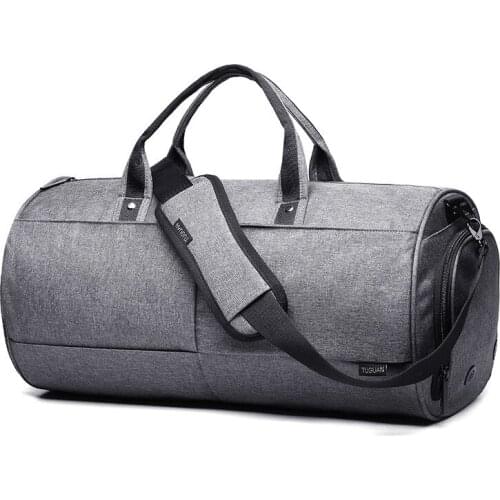Men Business Multifunction Tote Bag Packing Cubes College Student Teenager Package Luggage Organizer Durable Canvas Satchel