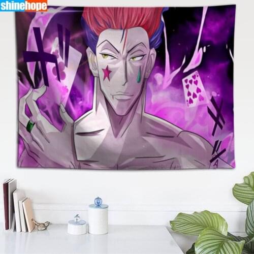 Custom Hunter x Hunter tapestry wall hanging tapestry home decoration rectangle bedroom wall art tapestry 140X250cm