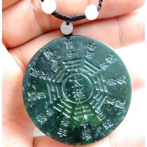 Natural stone Quartz crystal Chinese hand-carved statue of Gossip amulet pendant for diy jewelry making Necklace Accessories