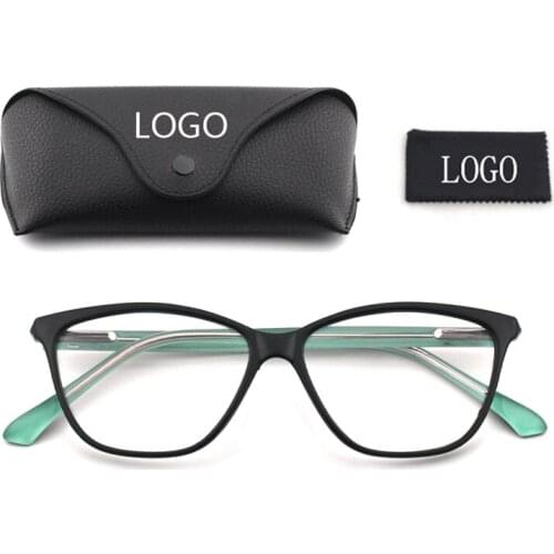 DOISYER 2021 new womens anti-blue ray computer glasses fashion Decorative glasses Cat eye flat lens