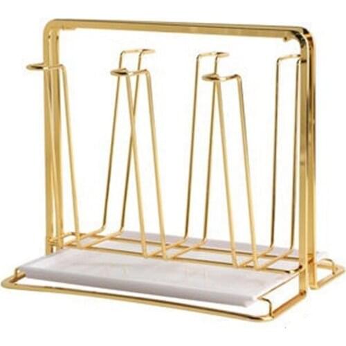 Water Draining Cup Holder Household Water Cup Rack Living Room Kitchen Organizer and Storage Glasses Drying Rack