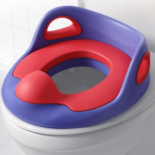 Portable Baby Toilet Potty Seat Safe Seat with Armrest for Kids Girls Boy Toilet Training Outdoor Travel Infant Potty Cushion