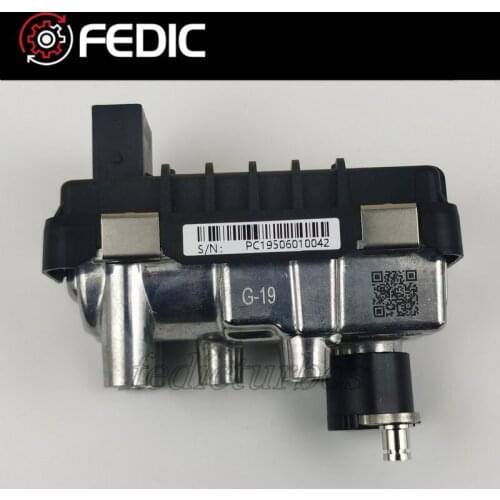 Turbo electronic actuator G-19 752406 6NW009206 Jaguar XJ XF S Type 2.7 TDVi AJ V6 Euro 3 Lion 207 HP 152 Kw 752343 Turbo