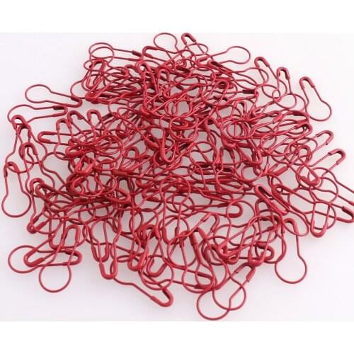 100pcs Mini Safety pins Gourd Shape Apparel AccessoriesMarker Tag Gourd Pins Safe Craft Knitting Cross Stitch Holder DIY Sewing
