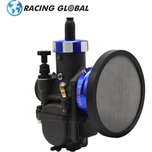 ALCON- Racing 50mm Air Filter with Mesh+ PWK 28 30mm Carburetor For Motorcycle ATV Buggy Quad Dirt Bike PWK 2T 4T JOG DIO