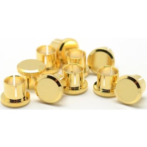 Free shipping RCA Cap Protector 24k Gold Plated Noise Shielding Caps socket
