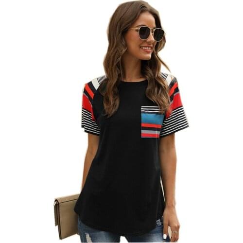 Camiseta Mujer Ladys Tops Streetwears Summer Clothes Plus Size Tees Clothing Short Sleeve Chemise Femme Camisas Mujer