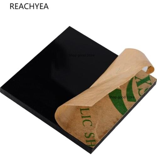 PMMA Sheet Black Plexiglass Plastic Sheet Acrylic Sheet Laser Engraving and Cutting 2~20Mm Customized